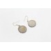 Dangle Women's Earrings 925 Sterling Silver Garnet Gem Stones B44